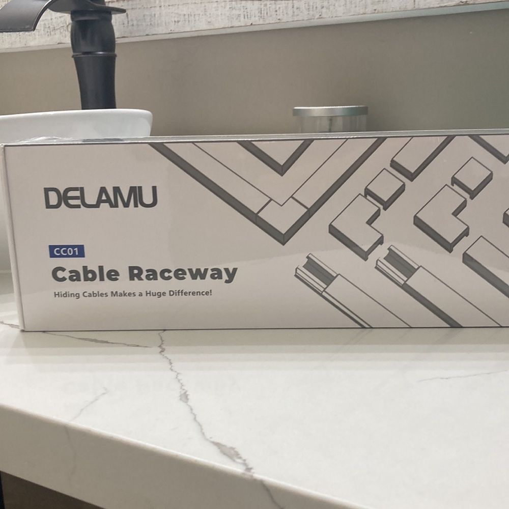 Delamu Cable Raceway kit hide wires and cables